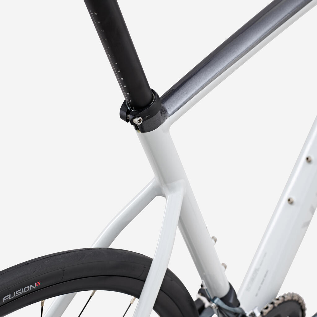 Ποδήλατο δρόμου Shimano Tiagra 2x10S Endurance NCR AF - Λευκό